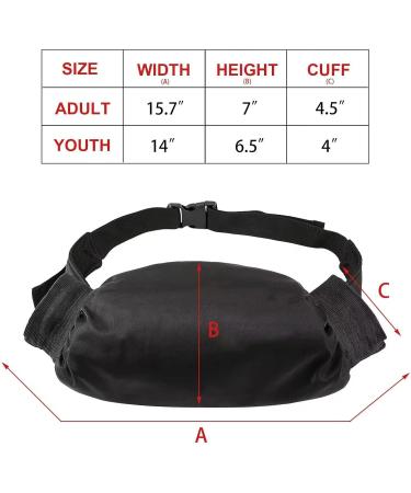 Premium XL Hand Warmer for Football & Outdoor Activities | Perfect for Hunting Camping Golf Hiking & Ice Fishing - Adjustable & Lined Winter Gloves - Buy Online on GoSupps.com