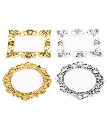 4 Pi ces Porte-nail art palette de m lange de maquillage palette de m lange de nail art plateau de pr sentation des ongles de couleurs des ongles