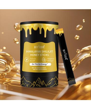 Pure Shilajit |Shilajit Honey Sticks |85+ Trace Minerals Boost Energy |Enhance Immunity |shilajit for Men |30 Sticks - Buy Online on GoSupps.com