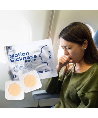 Motion Sickness Patches - 24 Pack - Travel Friendly Relief for Cars, Airplanes, Cruises, Trains - Easy Application - Buy Online on GoSupps.com