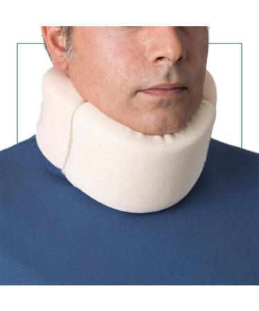 Ortones |Roll ruff with removable coverage |Cervical support |Neck support |Relief of pain and pressure on the spine |Unit size |Color beige - Buy Online on GoSupps.com