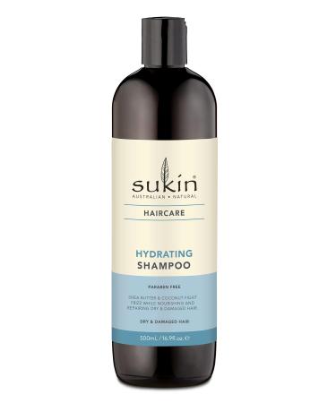 Sukin Hydrating Shampoo Dry and Damaged Hair 16.9 fl oz (500 ml)