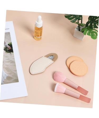 VINTORKY Makeup Mixer Cosmetic Plate Mixing Spatula Scraper Makeup Palette Korean Cosmetics Stainless Steel - Buy Online on GoSupps.com