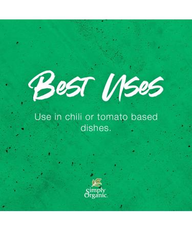 Simply Organic Spicy Chili - Certified Organic - 1 oz Pack of 12 | Premium Flavor - Buy Online on GoSupps.com