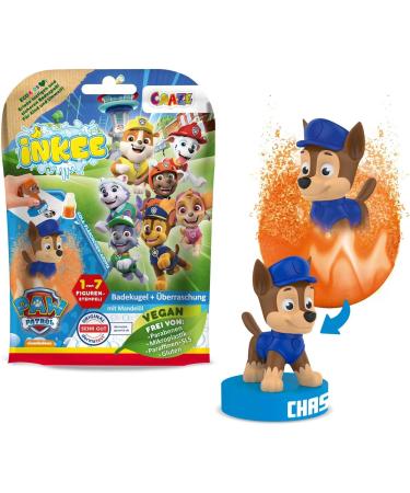 Inkee Surprise Paw Patrol Bath Bombs - 3-Pack Kids Bathing Additive with Surprise Toys - Buy Online on GoSupps.com