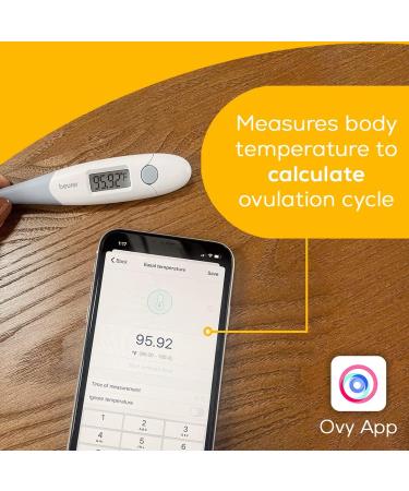 Beurer Digital Basal Thermometer - Memory Function - Accurate Fever and Natural Family Planning - OT20 - Buy Online on GoSupps.com