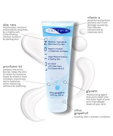 TRISWIM Chlorine Out Body Wash & Lotion Gift Set Citrus 8.5 Fl Oz - Pack of 2 - Buy Online on GoSupps.com