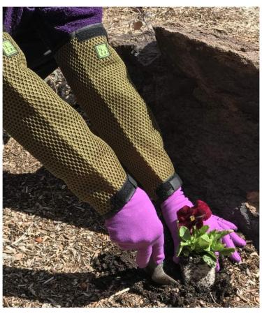 Lymeez Tick Repelling Arm Gaiters - Gardening Tan | 3D Mesh Technology - Buy Online on GoSupps.com
