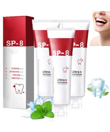 SP-8 Probiotic Toothpaste SP8 Ultra Whit Toothpastec Sp8 Toothpaste Fresh Breath Deep Cleaning Care (3)