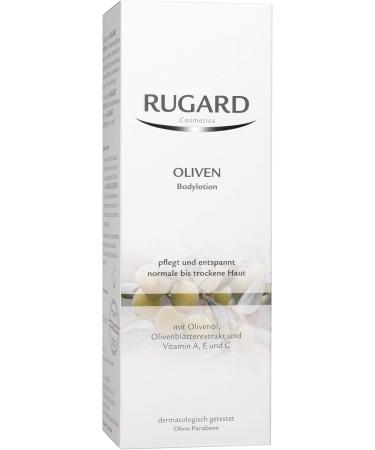 RUGARD Olive Body Lotion - Long-Lasting Moisture with Olive Oil & Leaf Extract | 200ml International Shipping Available - Buy Online on GoSupps.com