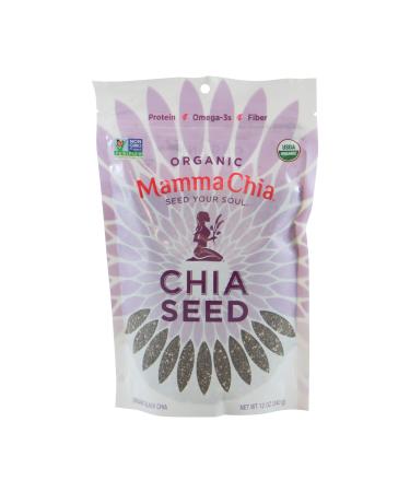 Mamma Chia Organic Black Chia Seed 12 oz (340 g)