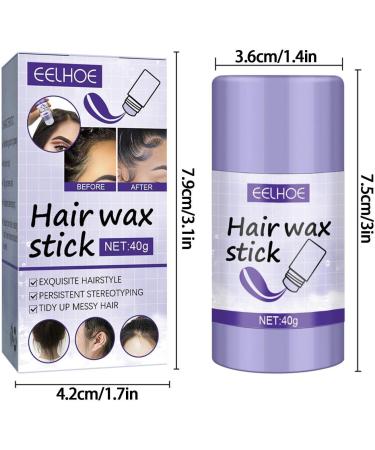 Aferzov Hair Styling Wax for Women Slick Stick Hair Pomade Long Lasting Hair Styling Tools for Women Compatible with Unruly Hair and Frizz - Buy Online on GoSupps.com