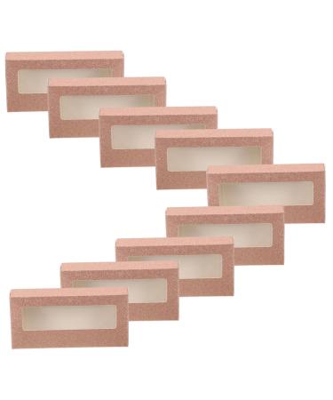 Mobestech Bo tes D'emballage pour Faux Cils 20 Pi ces Petite Taille Couvercle Transparent pour Femmes et Filles Utilisation Voyage et Rangement Pratique