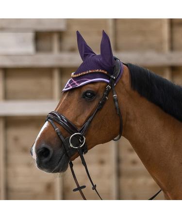 HORZE Horse Bridle Clermont Anatomical for Warmblood & Thoroughbred - Dark Brown C (C) - Premium Quality eCommerce Shipping Worldwide - Buy Online on GoSupps.com