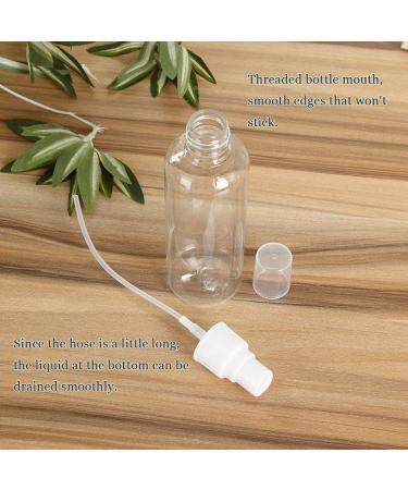 Refillable Portable Spray Bottle - 6 x 50ml Plastic Atomizer for Air Travel & Outdoor Sports - Buy Online on GoSupps.com