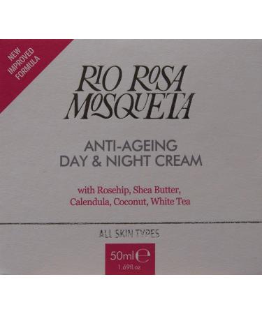 Rio Rosa Mosqueta Rosa Mosqueta Organic Day & Night Cream - 50ml - by Rio Rosa Mosqueta - Buy Online on GoSupps.com