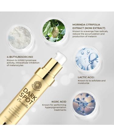 PARADREAM Dark Spot Remover Serum - Melasma & Hyperpigmentation Treatment for Face & Body (1 FL OZ) - Buy Online on GoSupps.com