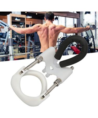 Portable Massage Clip Set for Men | Adjustable Traction Device | Powerful Extender-Distance Training | White-Silver - Buy Online on GoSupps.com