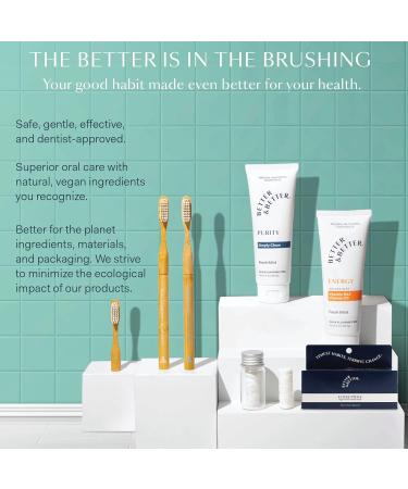 Better & Better Floss Picks - 200 Biodegradable Vegan Dental Floss Picks for Adults & Kids | Unflavored Gluten-Free Cruelty-Free BPA-Free - Buy Online on GoSupps.com