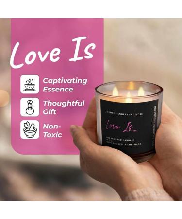 100% Soy Candles Clearance - Hand Poured Aromatherapy Candle (16 Oz) | Essential Oil Scented | 70-Hour Burn Time | Perfect Gift for Men & Women (Love is - Buy Online on GoSupps.com