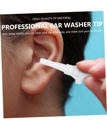 FOMIYES 90pcs Ear Cleaner Nozzles Food-Grade Replacement Tips for Ear Wax Removal Flexible Design and Hygienic Cleaning - Buy Online on GoSupps.com
