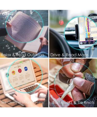 proSPORT Caribbean Blue Reading Sunglasses - Horn Rim Frame Blue Mirrored Lenses for Men & Women Non-Bifocal 2.0x Magnification | International Shipping Available - Buy Online on GoSupps.com