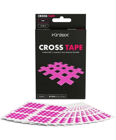 Kintex Cross Tape | Acupuncture Trigger Point Plaster A Blue (27mm x 20mm) - Buy Online on GoSupps.com