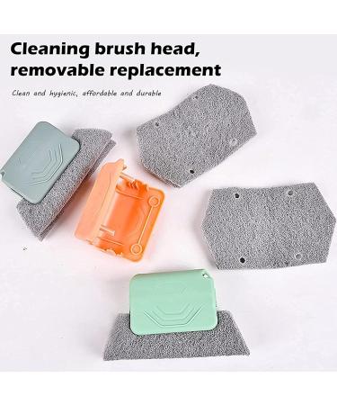 Magic Window Cleaning Brush Creative Door and Window Groove Cleaning Brush Hand Held Gap Non Slip Cleaning Tool With Dustpan Cleaning Brush For Door and Window Tracks and Gaps Used for Home and Car Glass Nordicgreen - Buy Online on GoSupps.com