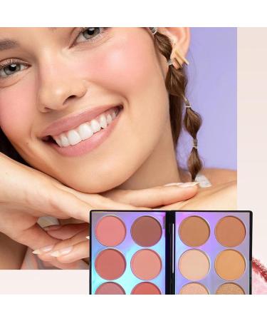  TONGFENG Eye Makeup | Shimmer Matte Makeup | Eyeshadows Makeup Natural Colours Eye Makeup Bright Color for Gimocool - Buy Online on GoSupps.com