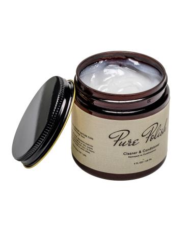 Premium Natural Leather Cleaner and Conditioner - 4 oz