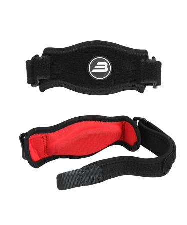 Bionix Tennis Elbow Support Brace with Compression Pad - Pain Relief and Support for Golfer's and Tennis Elbow Braces Epicondylitis Clasp Tendonitis. Excellent Fit and Weather Resistance One Size
