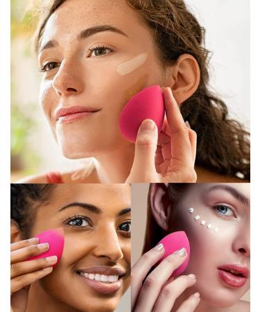 15 PCS Makeup Sponge Set - Beauty Blenders & 2 Holder Stands for Foundation & Liquid Creams | Perfect Blend for Flawless Finish - Buy Online on GoSupps.com