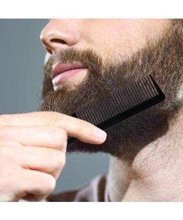 Professional Barber Cape Set - 3 Pieces Hair Cutting Cape for Stylists with Adjustable Closure Neck Duster Brush & Combs | Men's Salon Accessories - Buy Online on GoSupps.com