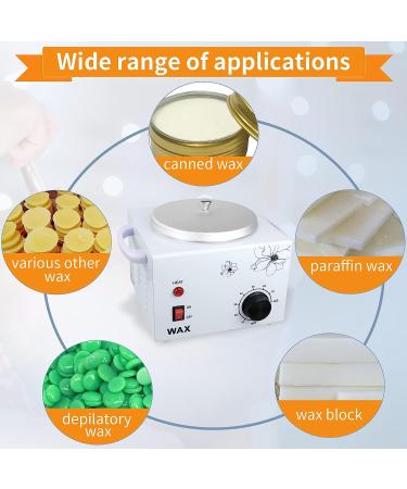 Flngr Professional Wax Warmer - 0-80C Temperature Control - Large Pot for Hair Removal & Paraffin - Salon Equipment & Self-use Gift - Buy Online on GoSupps.com