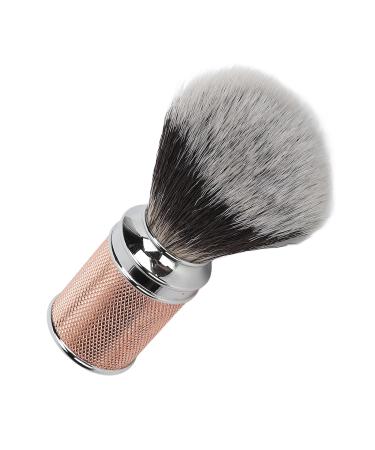 Buy Stylish Barting Foam Brush - Synthetic Nylon Bristles & Aluminum Handle (Ros Gold) for Gentle Peeling | International Shipping - Buy Online on GoSupps.com