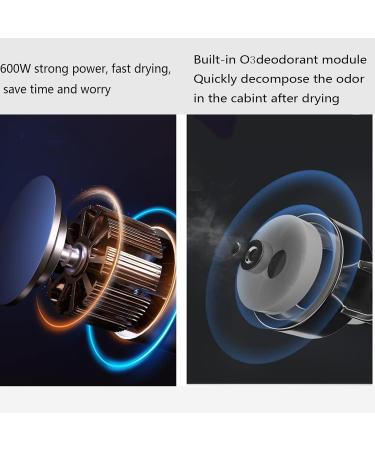 MAZLJ Blower Fan Pet Dryer Pet Hair Dryer Cage Smart Pet Drying Box Home Dryer Automatic Constant Temperature White 500X440X470mm - Buy Online on GoSupps.com