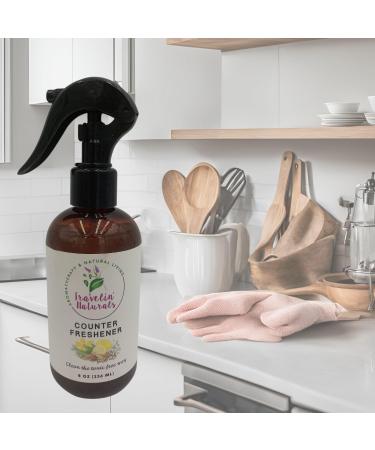 Counter Freshener/Cleaner With Room Mist & Deodorizer 100% All Nautral Handmade With Natural Plant Base Ingredients and Essential Oils for Aromatherapy and Holistc Living! (Springtime Fields) - Buy Online on GoSupps.com