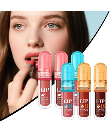 higyee Makeup Lip Gloss Long Lasting Moisturizing Lipstick Nongreasy Makeup for Travel Dates Friends Outings Commuting and Weddings - Buy Online on GoSupps.com