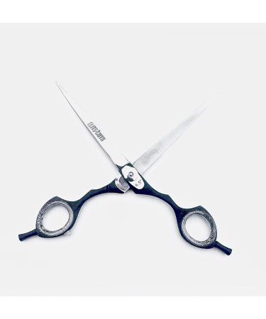 Hair Scissors Elite Cuts 6.5 Inch Japanese J2 Black-Stainless Steel 420C - Buy Online on GoSupps.com