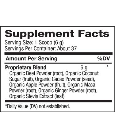 BareOrganics Energy & Stamina Blend Powder  Organic Superfood  Vegan Dietary Supplement  8 Ounces - Buy Online on GoSupps.com