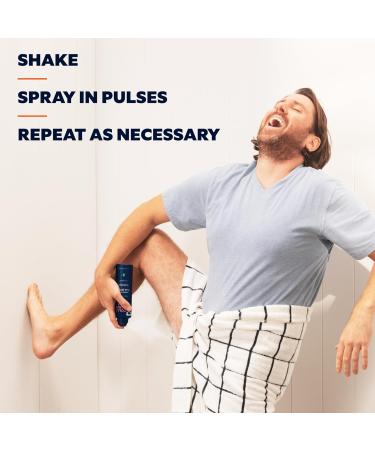 Dollar Shave Club | Ball Spray (2 Pack) | Fast Absorbing Body Deodorant Spray for Men - Buy Online on GoSupps.com