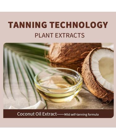 Self-Tanning Cream - 240ml Daily Sunless Moisturizing Lotion - Natural Body Moisturizer | For Holidays Beach Pool Garden Outdoors Summer - Buy Online on GoSupps.com