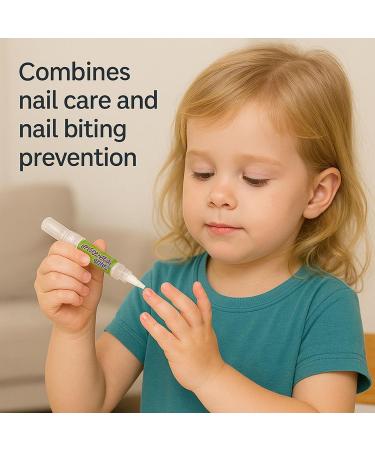 Stop Nail Biting 4ml Antibiting Pen for Children Safe Swallowing Solution Bitter Nails Thumb Sucking Deterrent Finger Protector for Kids Adults Nourishing cuticle remover - Buy Online on GoSupps.com