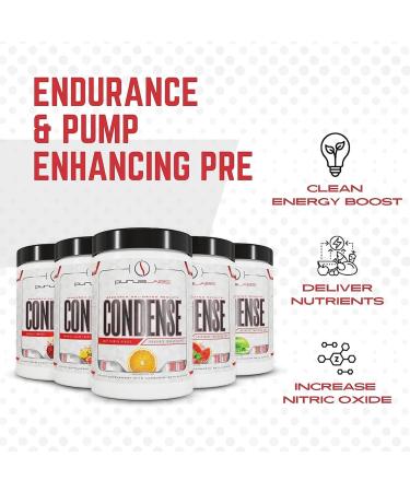 Purus Labs CONDENSE PreWorkout Powder 40 Servings (Tropical Island Punch) - Buy Online on GoSupps.com