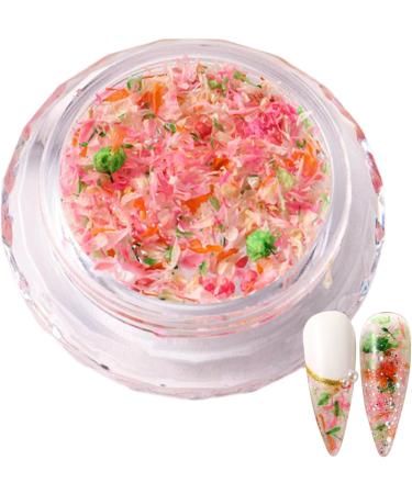 1Box 3D Dried Flower Nails Art Nail Accessories Elegant Nails Art Adornments Decoration Perfect For Nail Decoration Nails Art Decorations S053D - Buy Online on GoSupps.com