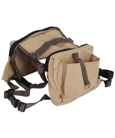 NestNiche Dog Saddlebags Pack Dog Hiking Backpack Dogs Saddle Bag Outdoor Vest Dog Pack for Travel and Camping Small Medium Large Dogs