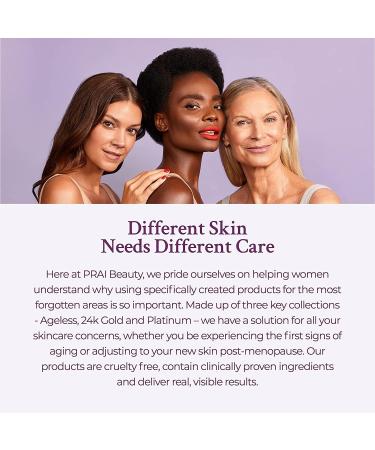 PRAI Ageless Neck Discovery Duo - Serum & Cream Set with Shea Butter & Hyaluronic Acid - Buy Online on GoSupps.com