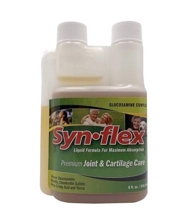 Synflex Liquid Glucosamine Original Formula - Chondroitin, Vitamins, Minerals - Drink Supplement for Men & Women, Helps Support Joint & Cartilage Health - Berry Flavor, 32 Day Supply