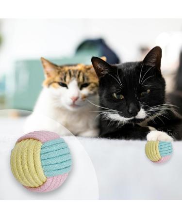 6-Piece Cat Toy Ball Set for Cats & Kittens | Boost Intelligence & Playtime Fun - Buy Online on GoSupps.com
