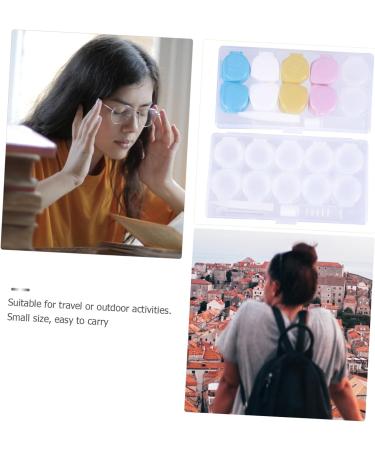 Gatuida Contact Lens Holder - 2pcs Portable Glasses Case | Colorful PP Contact Container | International Shipping - Buy Online on GoSupps.com